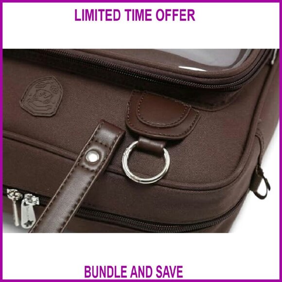 Oxford Ita Bag Crossbody Shoulder Satchel Messenger Backpack Pins Display main image 6
